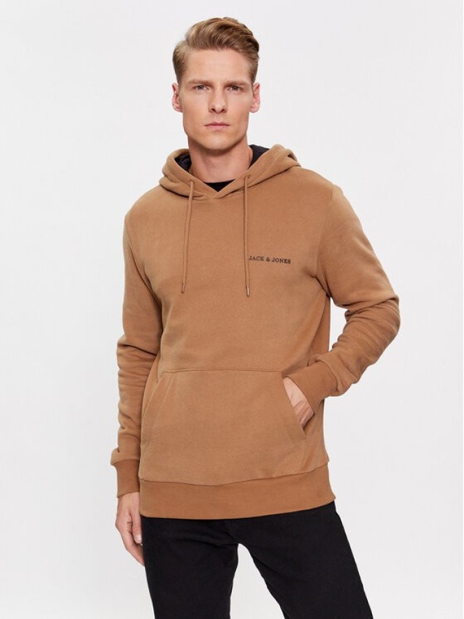 Jack&Jones Bluza 12236159 Brązowy Regular Fit