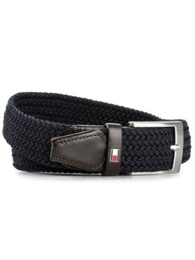 Tommy Hilfiger Pasek Męski New Adan Belt 3.5 AM0AM02801 85 Granatowy