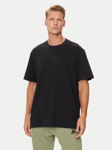 adidas T-Shirt Brand Love IW3539 Czarny Loose Fit