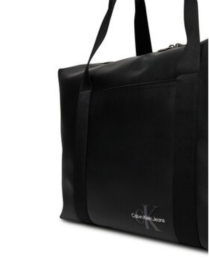 Calvin Klein Jeans Torba Mono Logo Weekender Duffle LV04G3137G Czarny