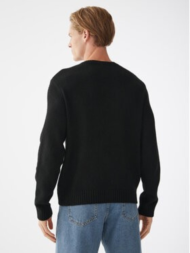 Americanos Sweter Nevado Czarny Regular Fit