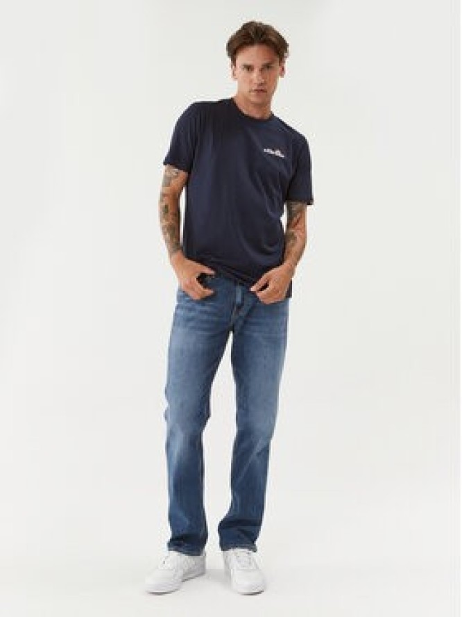 Ellesse T-Shirt SHQ16807 Granatowy Regular Fit