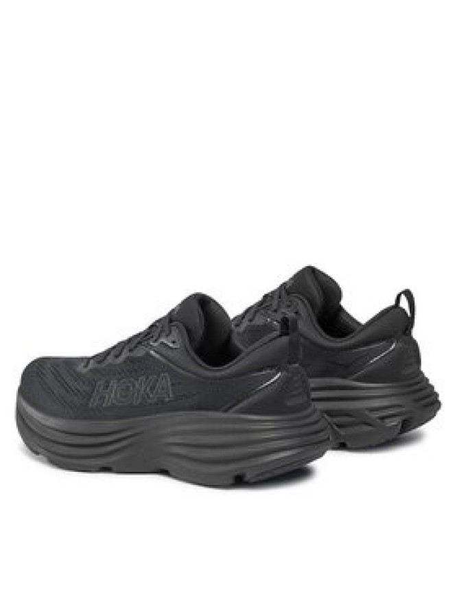 Hoka Buty do biegania Bondi 8 Wide 1127953 Czarny