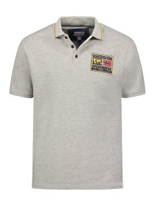 Geographical Norway Koszulka polo "Karite" w kolorze szarym rozmiar: XXL