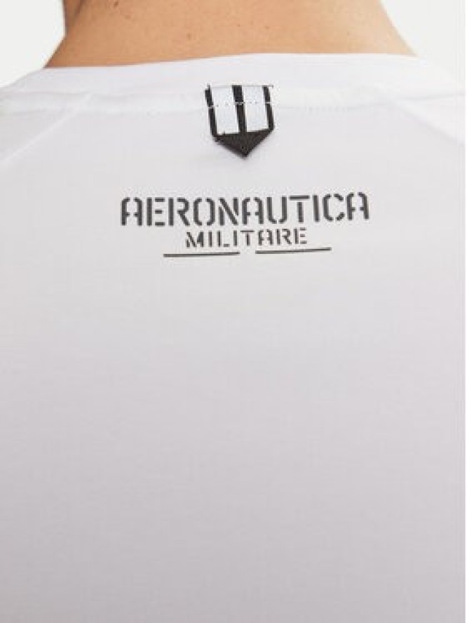 Aeronautica Militare Longsleeve 242TS2328J612 Biały Regular Fit