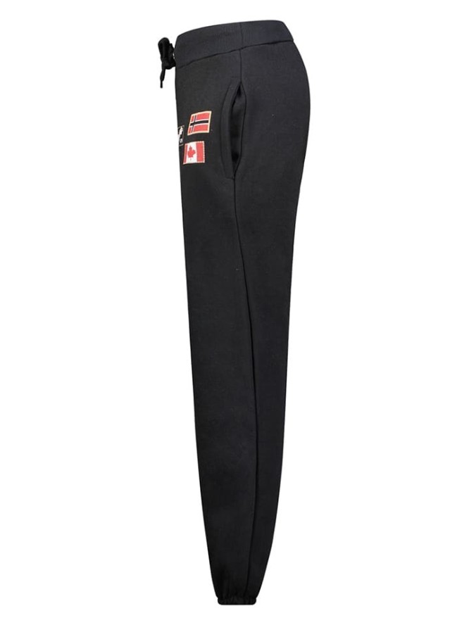 Geographical Norway Spodnie dresowe "Madock" w kolorze czarnym rozmiar: S