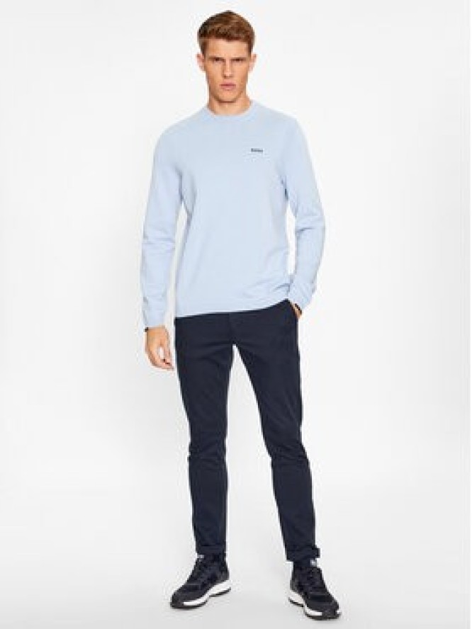 Boss Sweter Ever-X_Cn 50498539 Błękitny Regular Fit