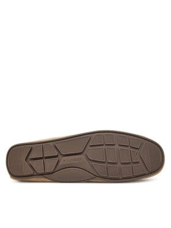 Tommy Hilfiger Mokasyny Casual Hilfiger Suede Driver FM0FM04998 Beżowy