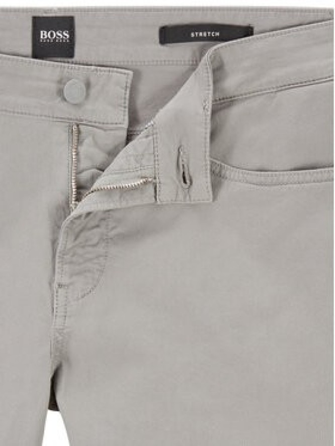 Boss Spodnie materiałowe Delaware 3-5-20 50449504 Szary Slim Fit