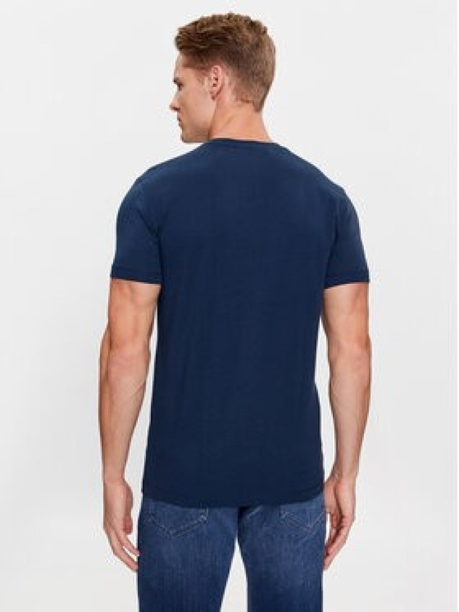 Trussardi T-Shirt 52T00767 Granatowy Regular Fit