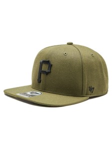 47 Brand Czapka z daszkiem MLB Pittsburgh Pirates Ballpark Camo 47 CAPTAIN B-BCAMO20WBP-SW Zielony