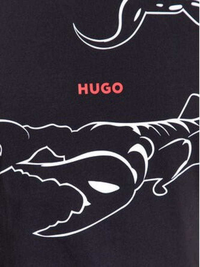 Hugo T-Shirt Darpione 50498196 Czarny Regular Fit