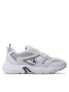 Calvin Klein Jeans Sneakersy Retro Tennis Su-Mesh YM0YM00589 Biały