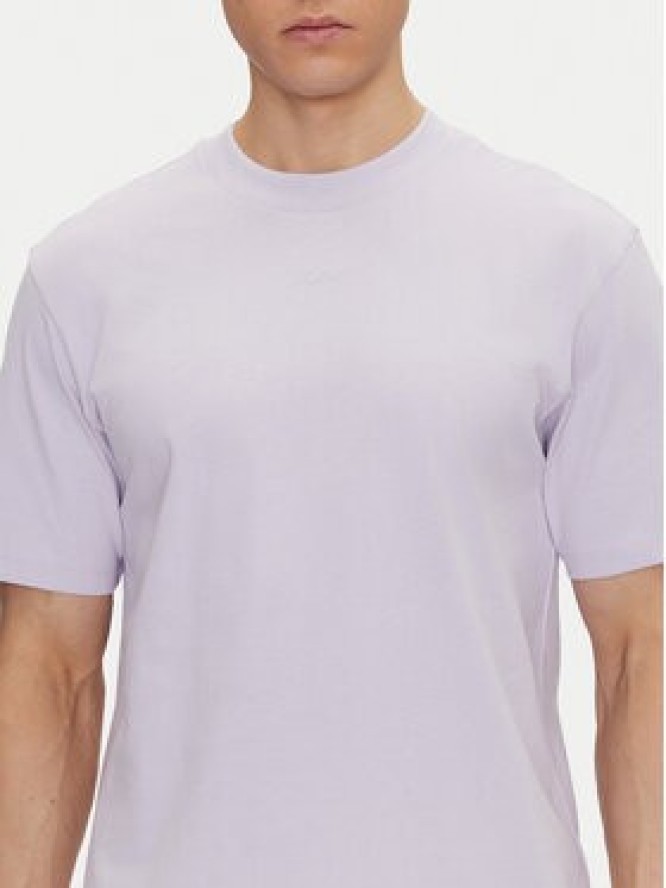 HUGO T-Shirt Dapolino 50488330 Fioletowy Relaxed Fit