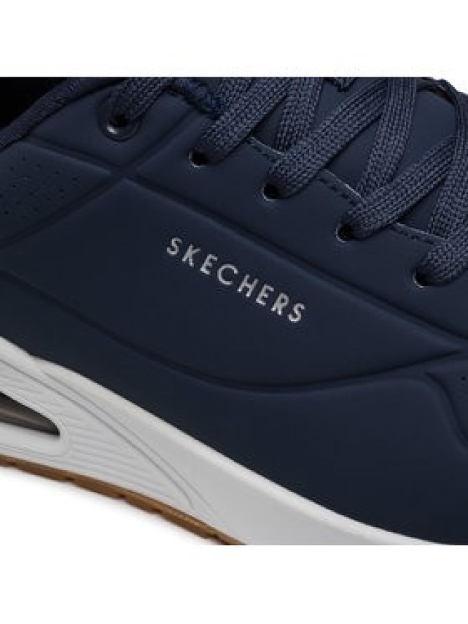 Skechers Sneakersy Uno-Stand On Air 52458/NVY Granatowy