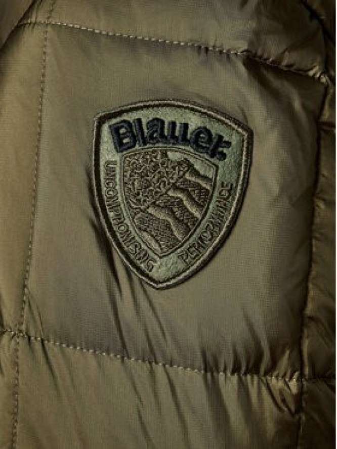 Blauer Kurtka puchowa 23WBLUC03008 Zielony Regular Fit