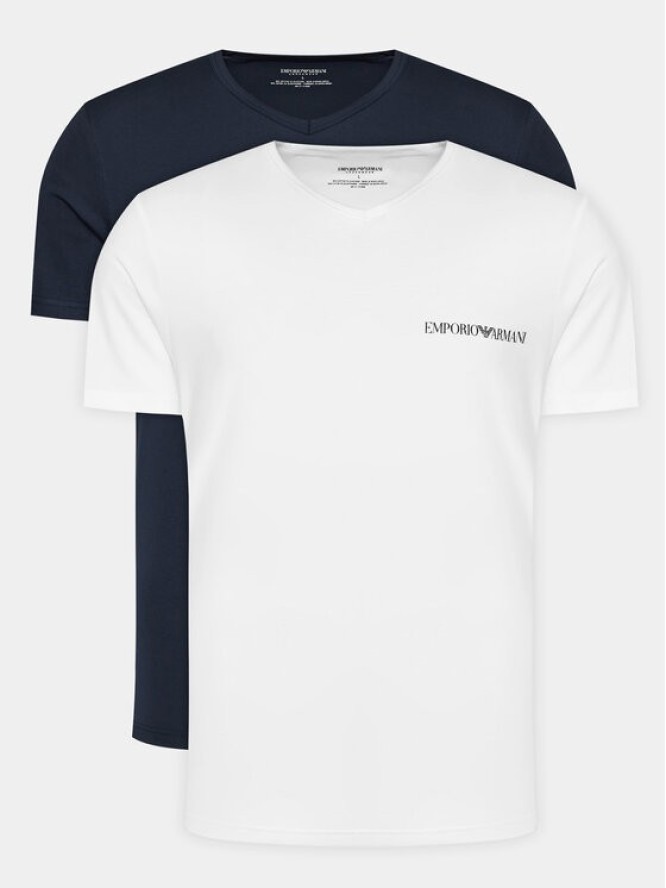 Emporio Armani Underwear Komplet 2 t-shirtów 111849 4R717 10410 Kolorowy Regular Fit