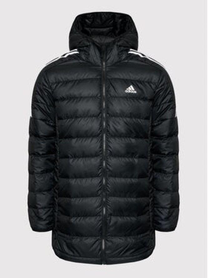 adidas Kurtka puchowa Essentials GH4604 Czarny Slim Fit