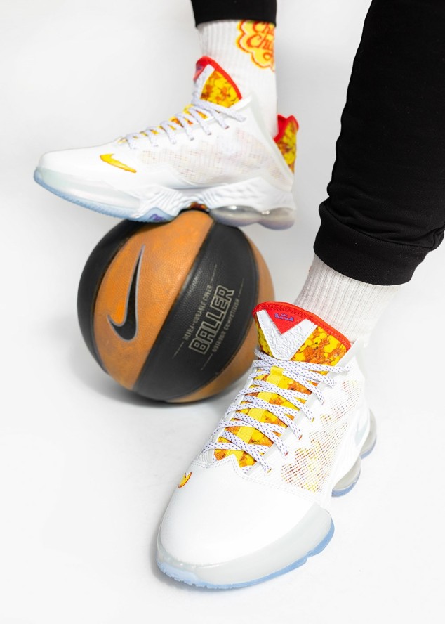 Buty do koszykówki męskie Nike LeBron XIX Low Magic Fruity Pebbles