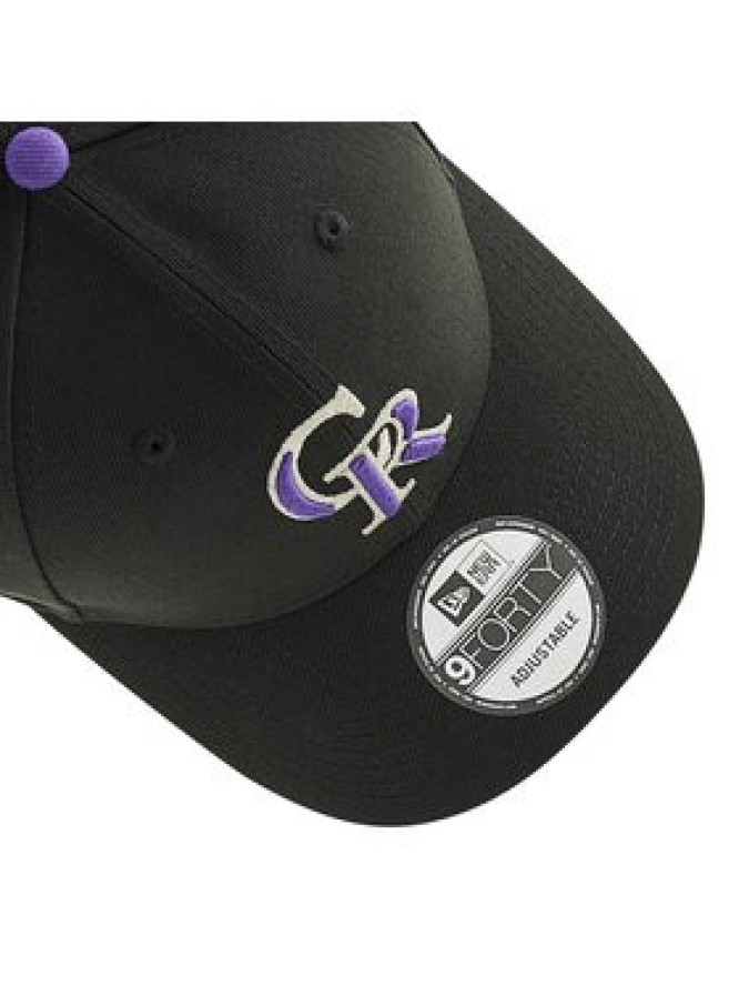 New Era Czapka z daszkiem Colorado Rockies The League 11432286 Czarny