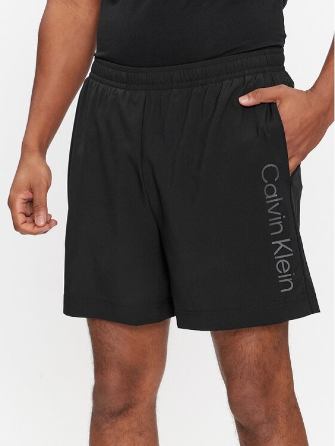 Calvin Klein Performance Szorty sportowe 00GMS4S839 Czarny Regular Fit