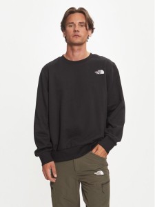 The North Face Bluza Simple Dome NF0A89FB Czarny Regular Fit