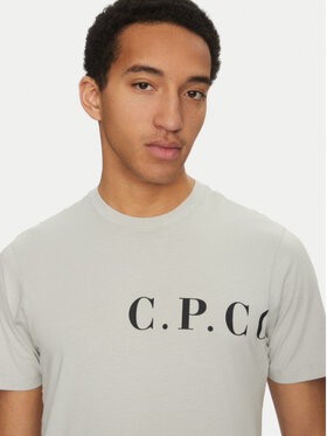 C.P. Company T-Shirt 18CMTS139A005100W Niebieski Regular Fit
