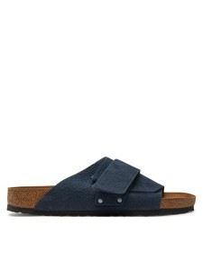 Birkenstock Klapki Kyoto Lenb 1028038 Granatowy