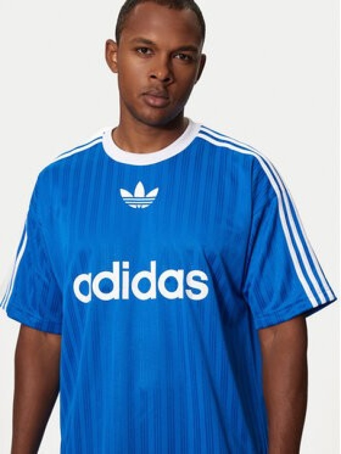 adidas T-Shirt adicolor IM9456 Niebieski Loose Fit