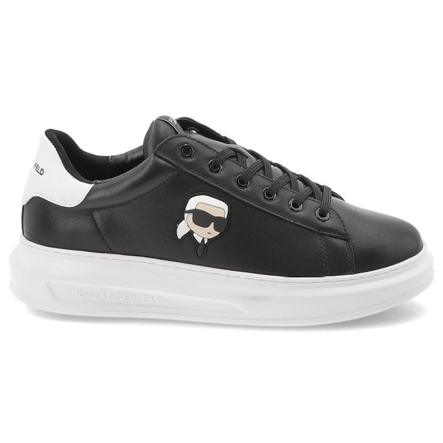 Czarne Sneakersy Karl Lagerfeld Modne Obuwie Męskie Premium