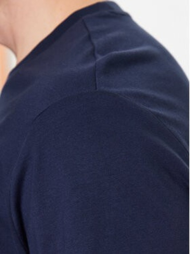 Diadora T-Shirt Match Point 102.179312 Granatowy Regular Fit