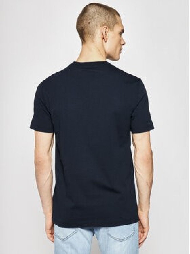 Calvin Klein T-Shirt Logo Embroidery K10K104061 Granatowy Regular Fit