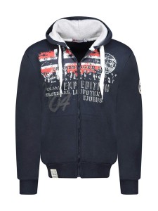 Geographical Norway Bluza "Gelegant" w kolorze granatowym rozmiar: XXL