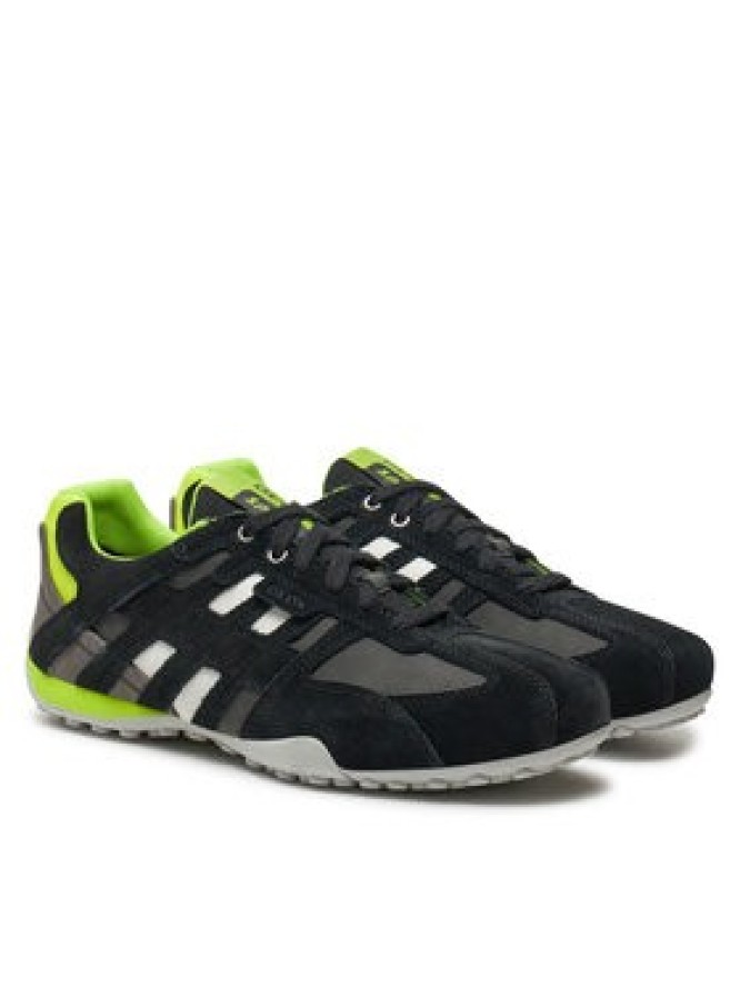 Geox Sneakersy Uomo Snake U4507A 022EK C9151 Czarny