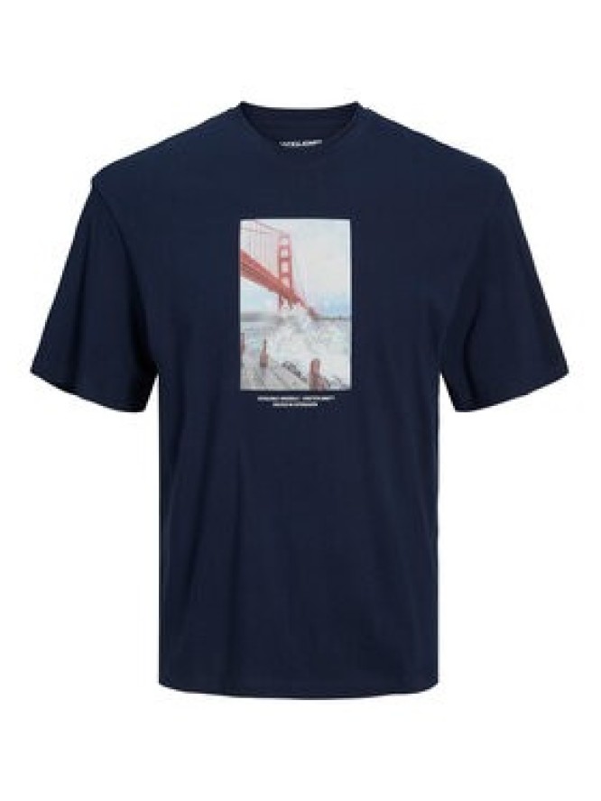 Jack&Jones T-Shirt Copenhagen 12227781 Granatowy Regular Fit