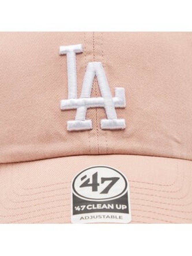 47 Brand Czapka z daszkiem Mlb Los Angeles Dodgers ’47 Clean Up W/No Loop Label B-NLRGW12GWS-DV Pomarańczowy