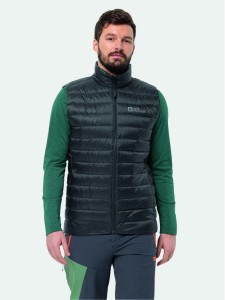 Jack Wolfskin Kamizelka Pilvi 1207711 Czarny Regular Fit