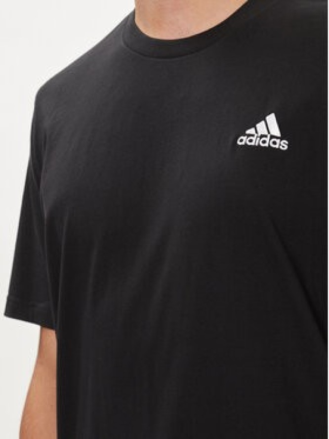 adidas T-Shirt Essentials Single Jersey Embroidered Small Logo T-Shirt IC9282 Czarny Regular Fit