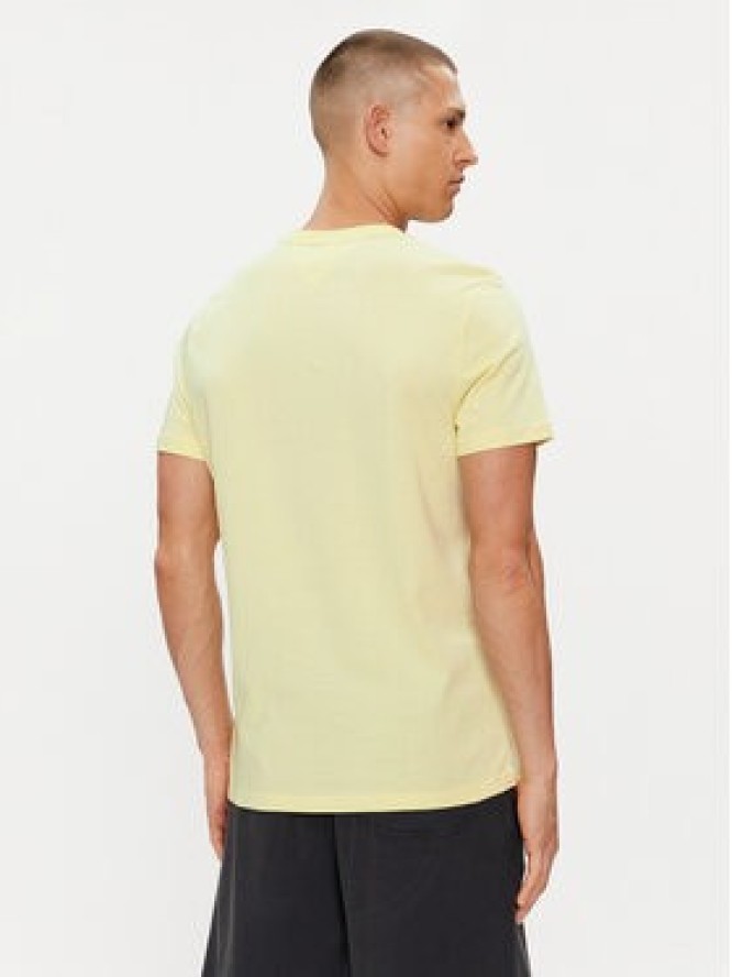 Tommy Jeans T-Shirt Classic DM0DM09598 Żółty Regular Fit