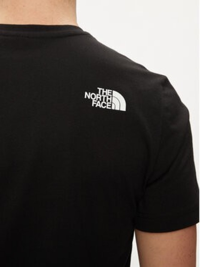 The North Face T-Shirt Never Stop NF0A87NS Czarny Regular Fit