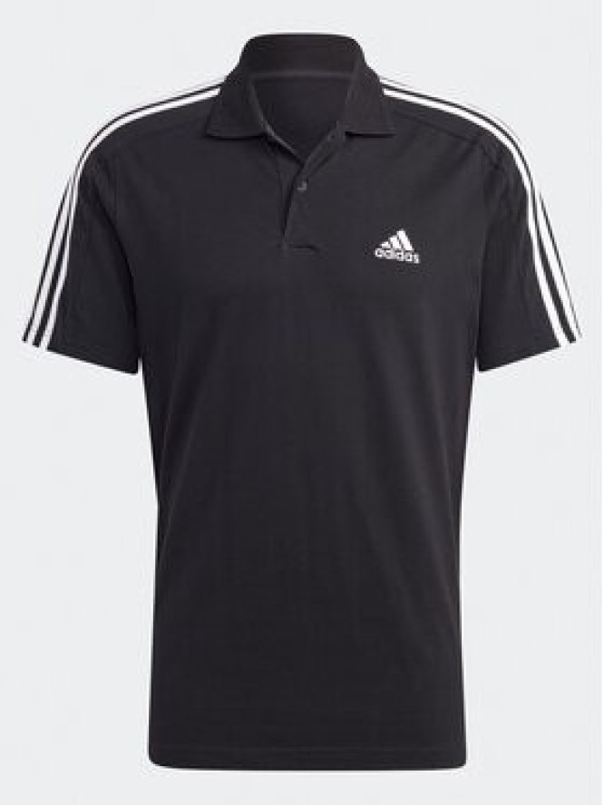 adidas Polo Essentials Piqué Embroidered Small Logo 3-Stripes Polo Shirt IC9310 Czarny Regular Fit