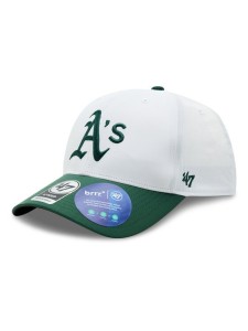 47 Brand Czapka z daszkiem MLB Oakland Athletics Brrr TT Snap 47 MVP B-BRTTS18BBP-WH Biały