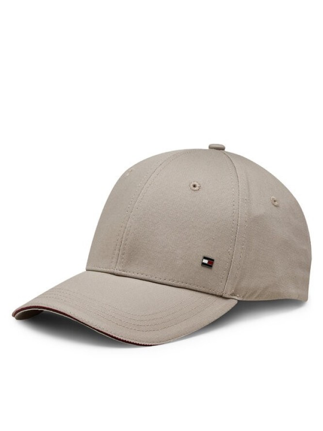 Tommy Hilfiger Czapka z daszkiem Th Corporate Cotton 6 Panel Cap AM0AM12035 Szary