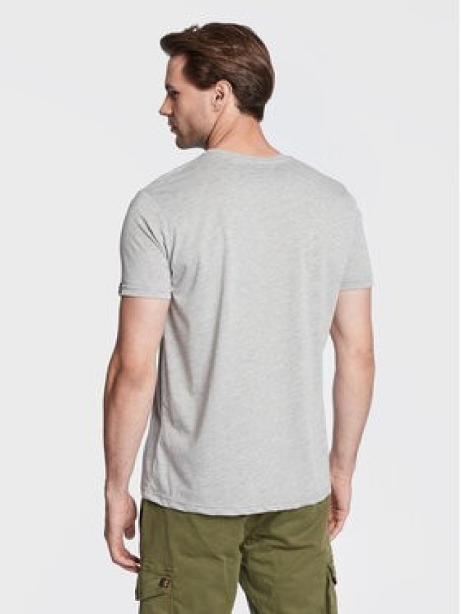 Alpha Industries T-Shirt Basic 188505 Szary Regular Fit