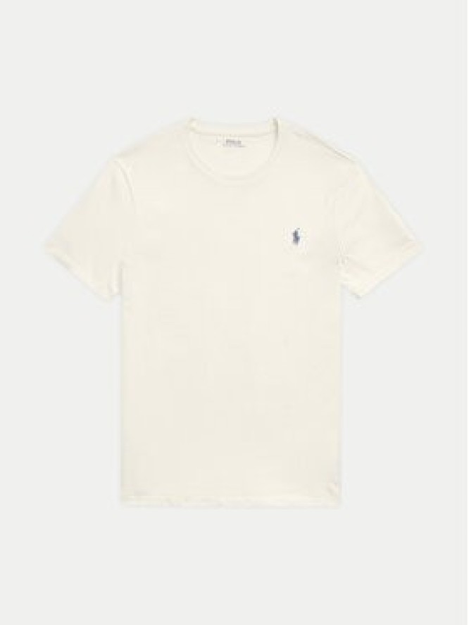 Polo Ralph Lauren T-Shirt 710671438371 Écru Custom Slim Fit