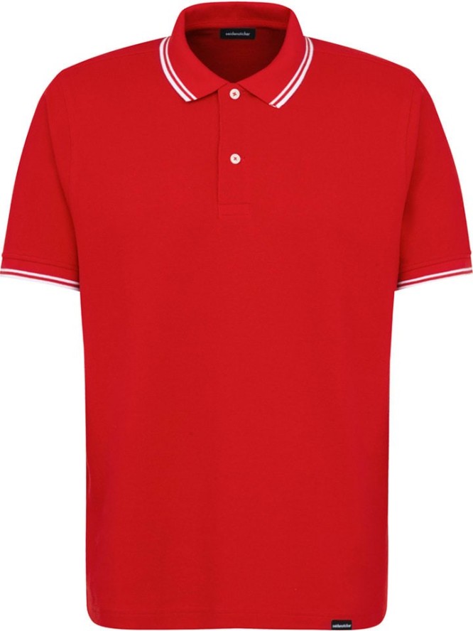 Seidensticker Koszulka polo w kolorze czerwonym rozmiar: L