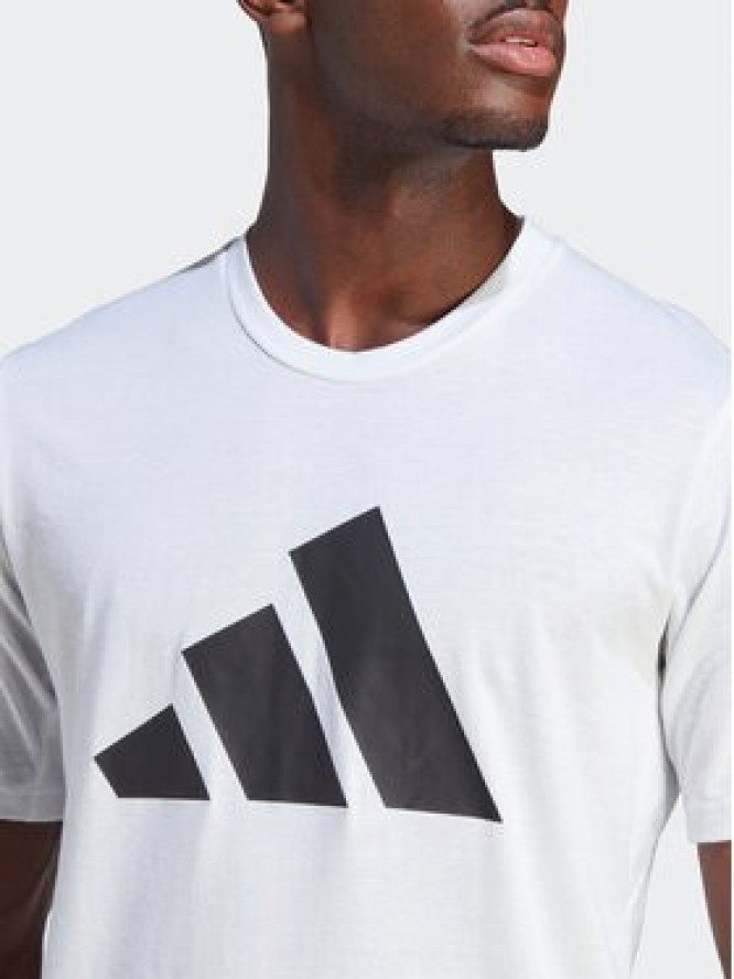 adidas T-Shirt Train Essentials Feelready Logo Training IM4373 Biały Regular Fit