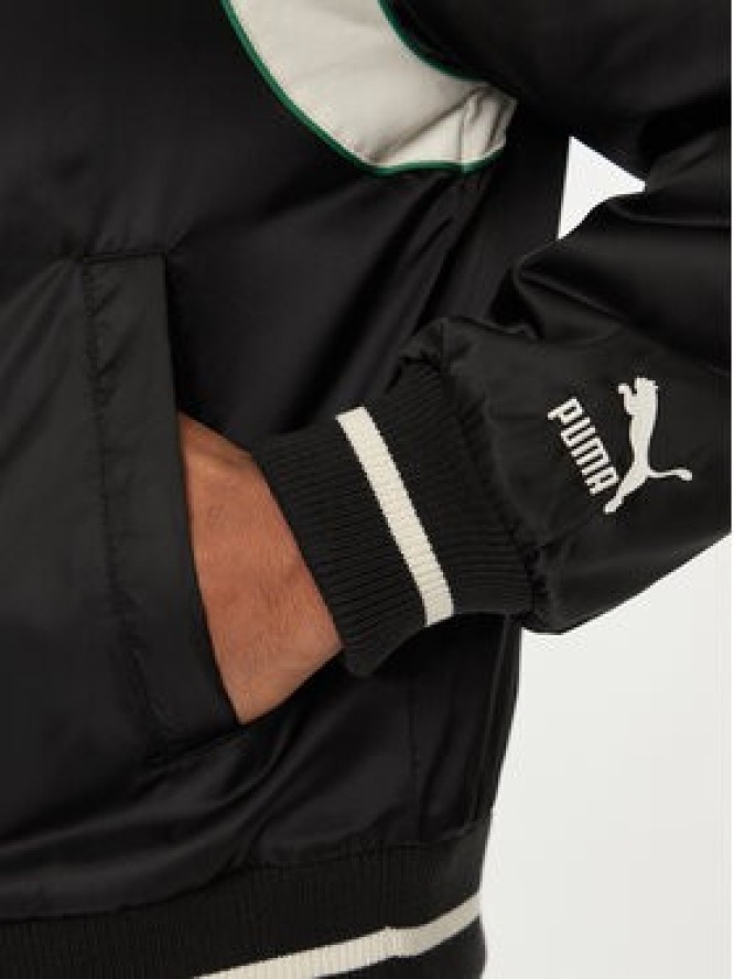 Puma Kurtka bomber Varsity 623691 Czarny Oversize