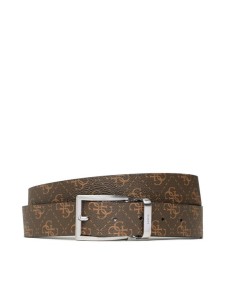 Guess Pasek Męski Vezzola Belts BM7541 LEA35 Brązowy