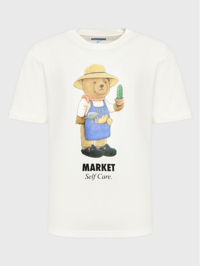 Market T-Shirt 399001365 Biały Regular Fit